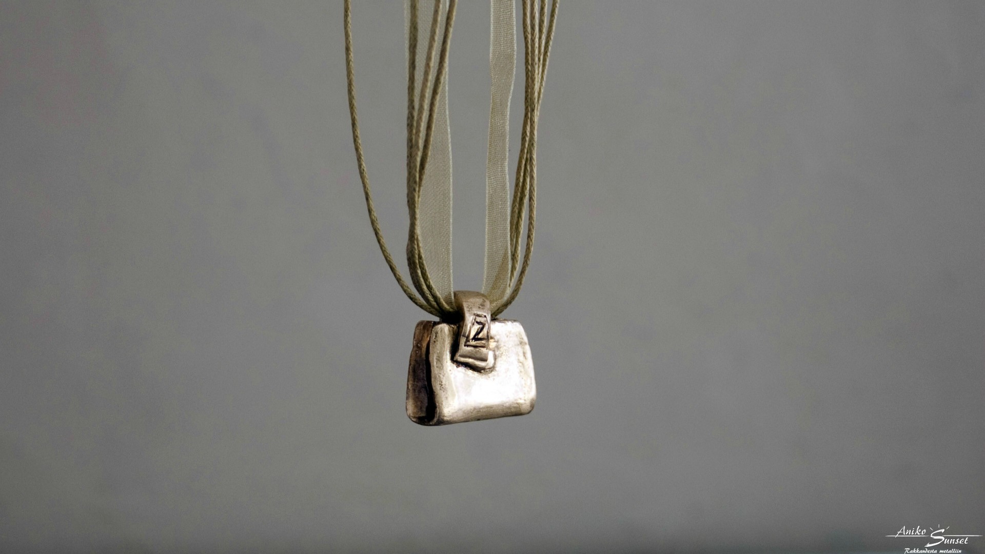 "Mini Ode" necklace - Bronze